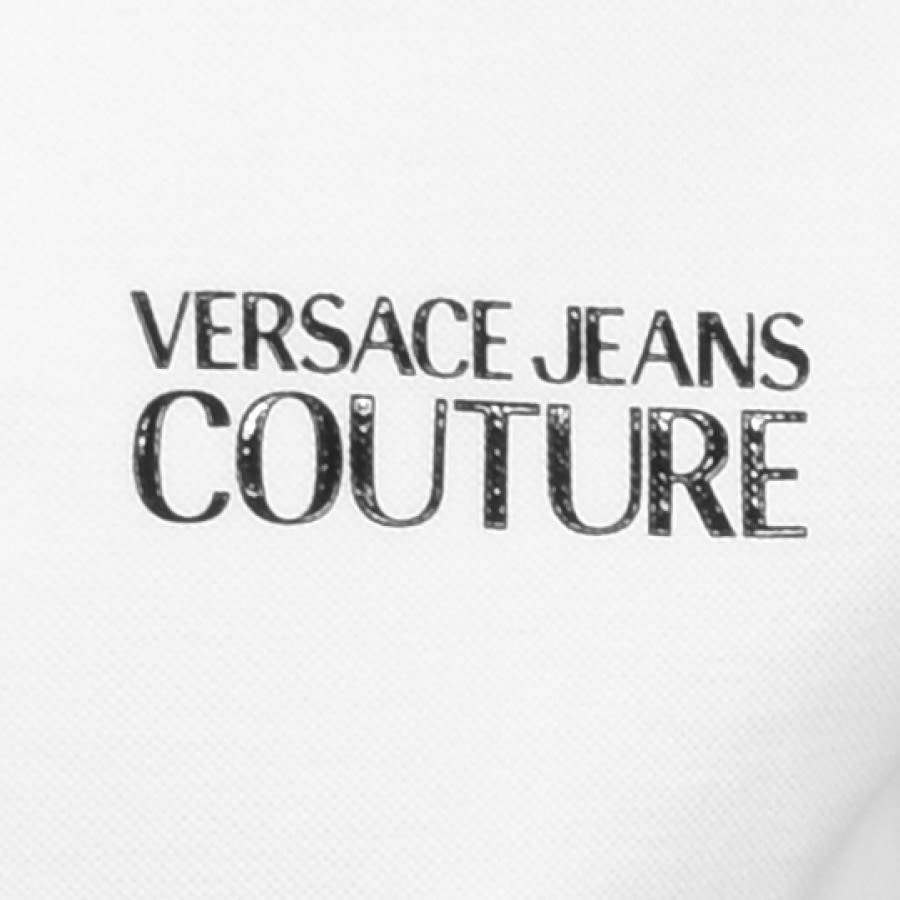 Alternative Image for ProductVersace Jeans Couture Long Sleeve Polo Shirt White3